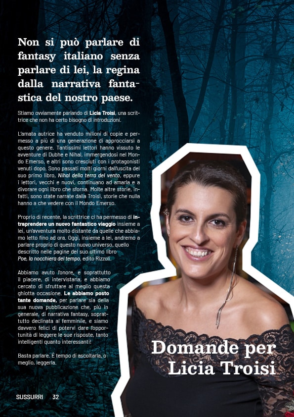 Intervista Licia Troisi rivista letteraria