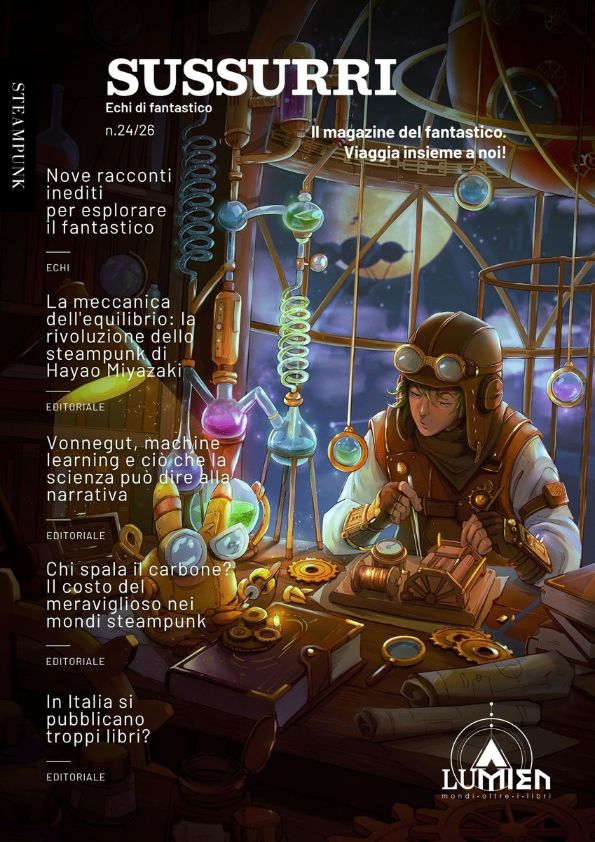 Sussurri 24 rivista letteraria racconti brevi steampunk